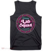 Pink Lab Squad Lab Scientist Microbiologist Tank Top thumb 0