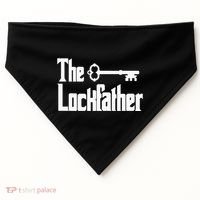 Professional Locksmith The Lockfather USA-Made Doggie Bandana thumb 0