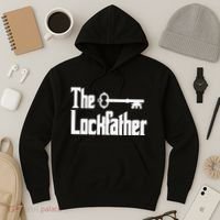Professional Locksmith The Lockfather Hoodie thumb 3