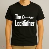 Professional Locksmith The Lockfather T-Shirt thumb 3