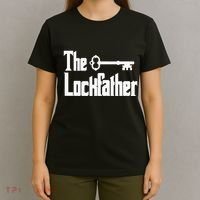 Professional Locksmith The Lockfather T-Shirt thumb 4