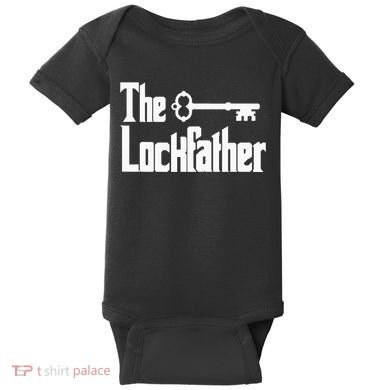 Professional Locksmith The Lockfather Baby Bodysuit