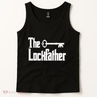 Professional Locksmith The Lockfather Tank Top thumb 2