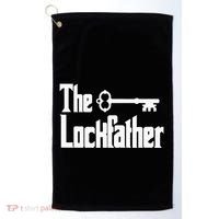 Professional Locksmith The Lockfather Golf Towel thumb 0