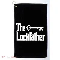 Professional Locksmith The Lockfather Golf Towel thumb 0