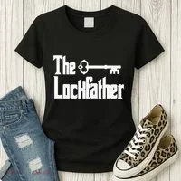 Professional Locksmith The Lockfather Women's T-Shirt thumb 3
