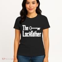 Professional Locksmith The Lockfather Women's T-Shirt thumb 4