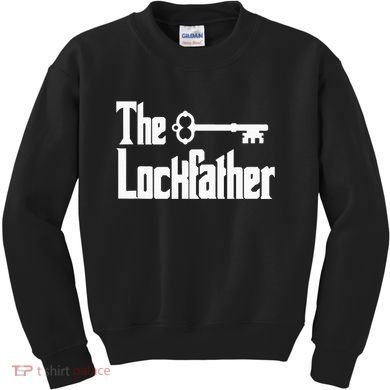 Professional Locksmith The Lockfather Kids Sweatshirt