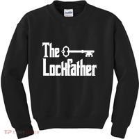Professional Locksmith The Lockfather Kids Sweatshirt thumb 0