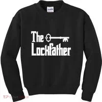 Professional Locksmith The Lockfather Kids Sweatshirt thumb 0