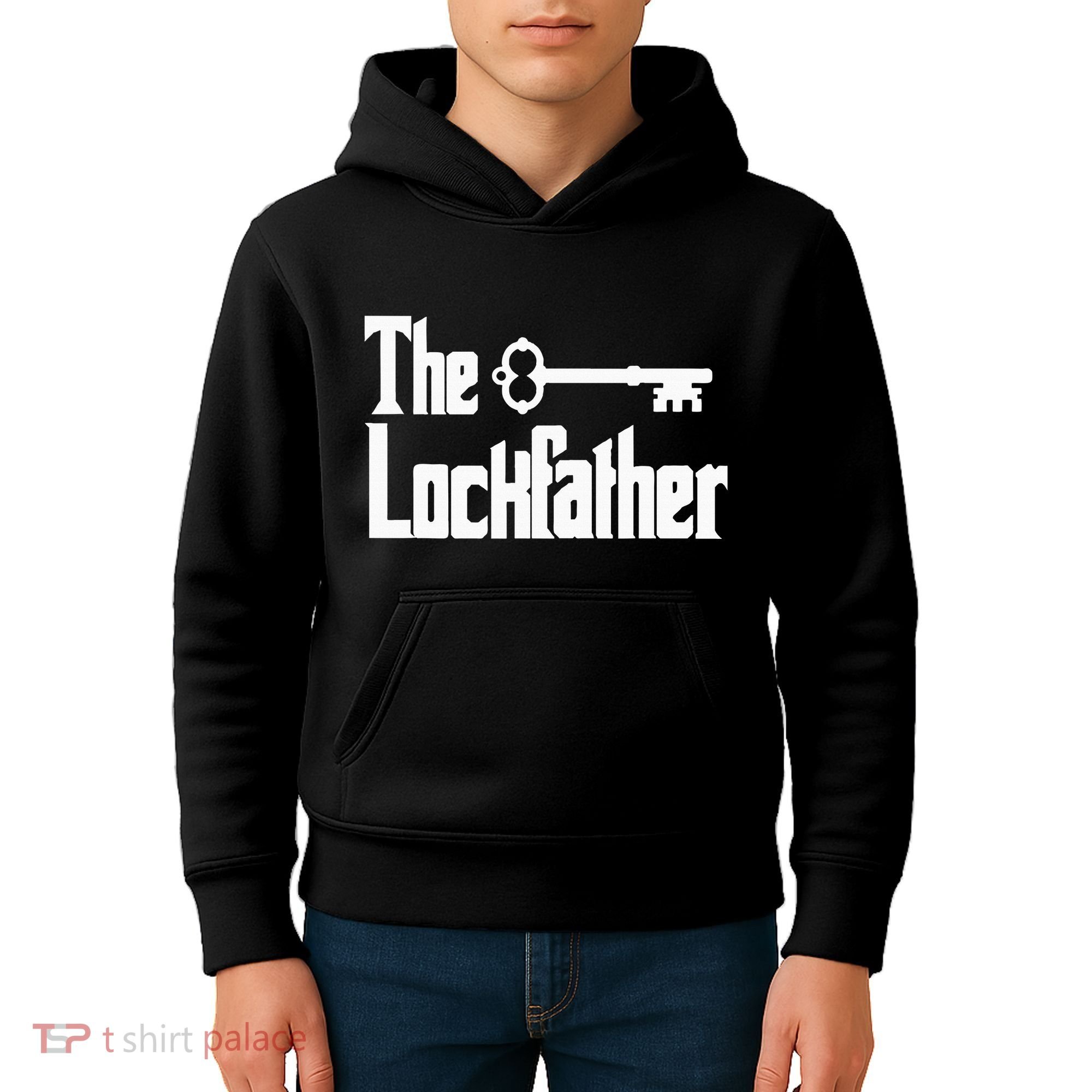 Professional Locksmith The Lockfather Kids Hoodie