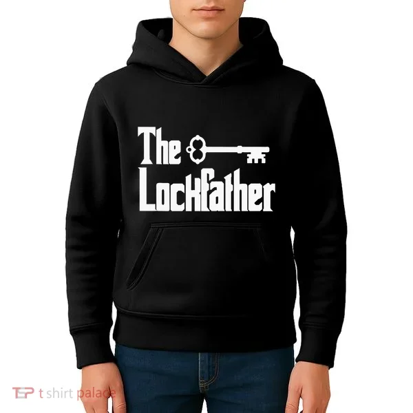 Professional Locksmith The Lockfather Kids Hoodie