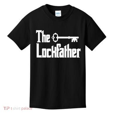 Professional Locksmith The Lockfather Kids T-Shirt