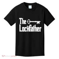Professional Locksmith The Lockfather Kids T-Shirt thumb 0