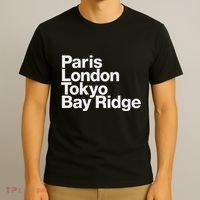 Paris London Tokyo Bay Ridge T-Shirt thumb 3