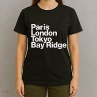Paris London Tokyo Bay Ridge T-Shirt thumb 4