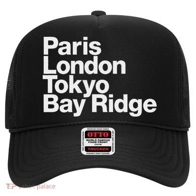 Paris London Tokyo Bay Ridge Hat