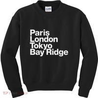 Paris London Tokyo Bay Ridge Kids Sweatshirt thumb 0