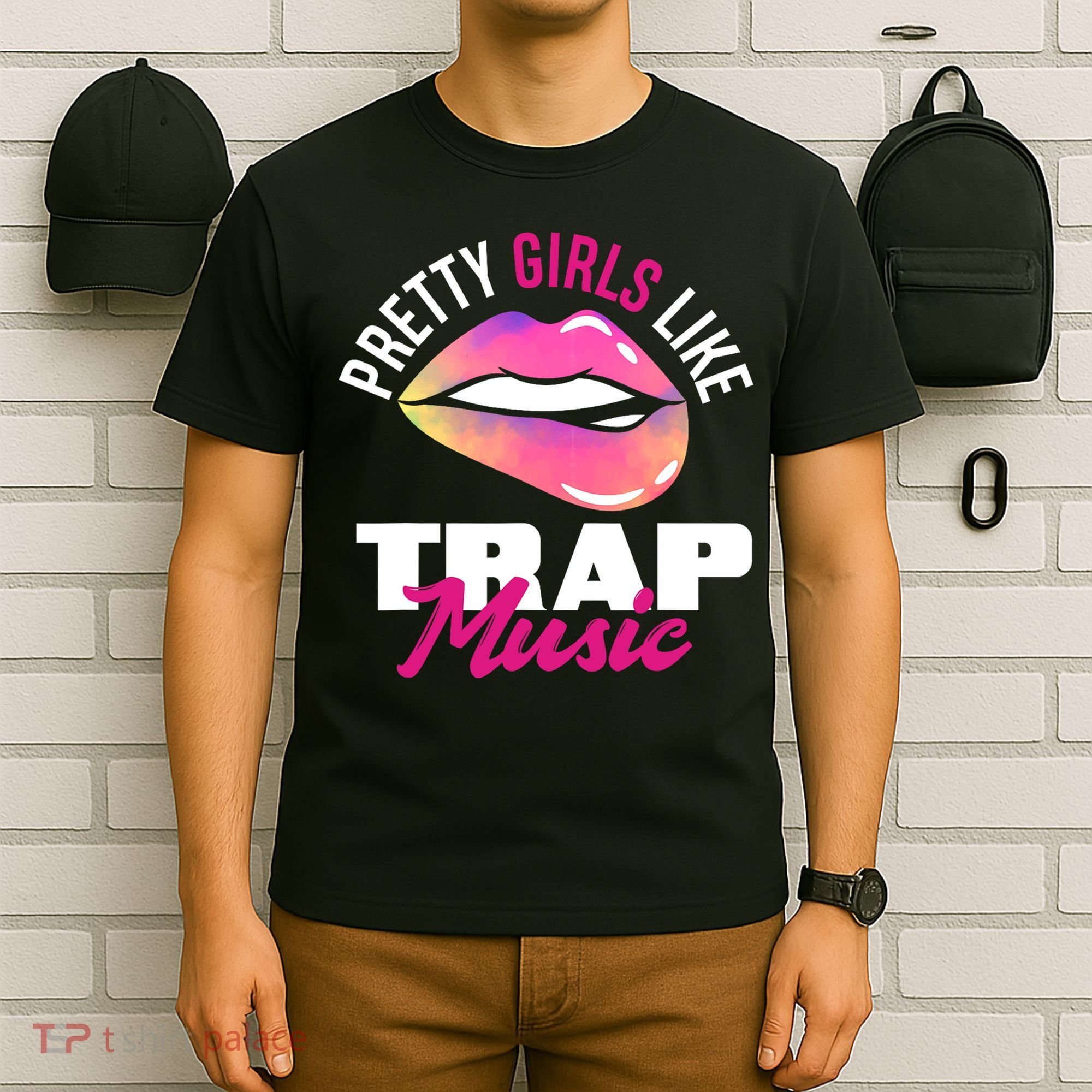 Pretty Like Trap Music Funny Hiphop T-Shirt