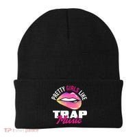 Pretty Like Trap Music Funny Hiphop Beanie thumb 0