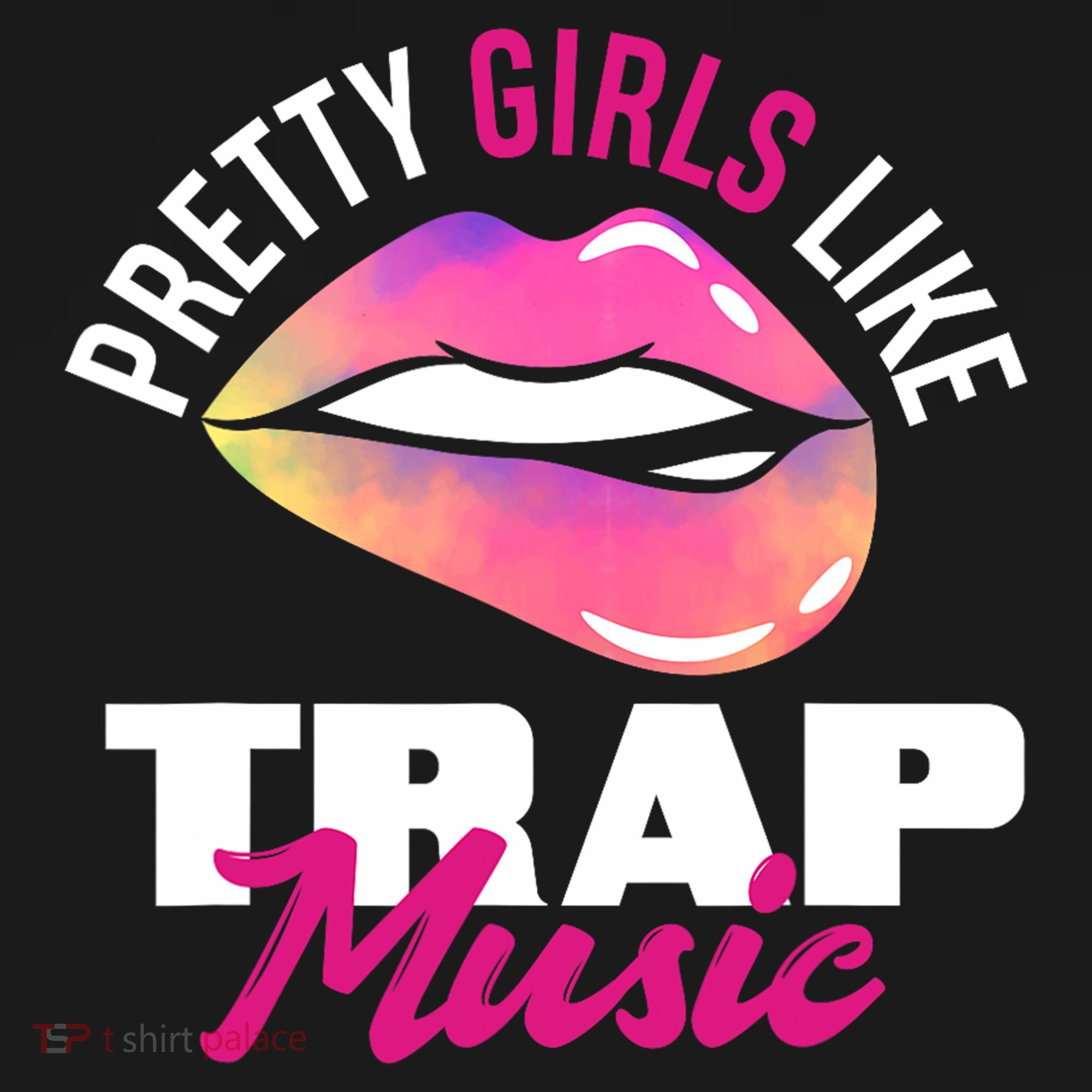 Pretty Like Trap Music Funny Hiphop Baby Bodysuit