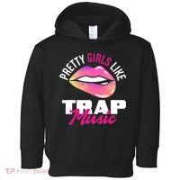Pretty Like Trap Music Funny Hiphop Toddler Hoodie thumb 0
