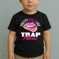 Pretty Like Trap Music Funny Hiphop Toddler T-Shirt thumb 2