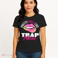 Pretty Like Trap Music Funny Hiphop Women's T-Shirt thumb 4