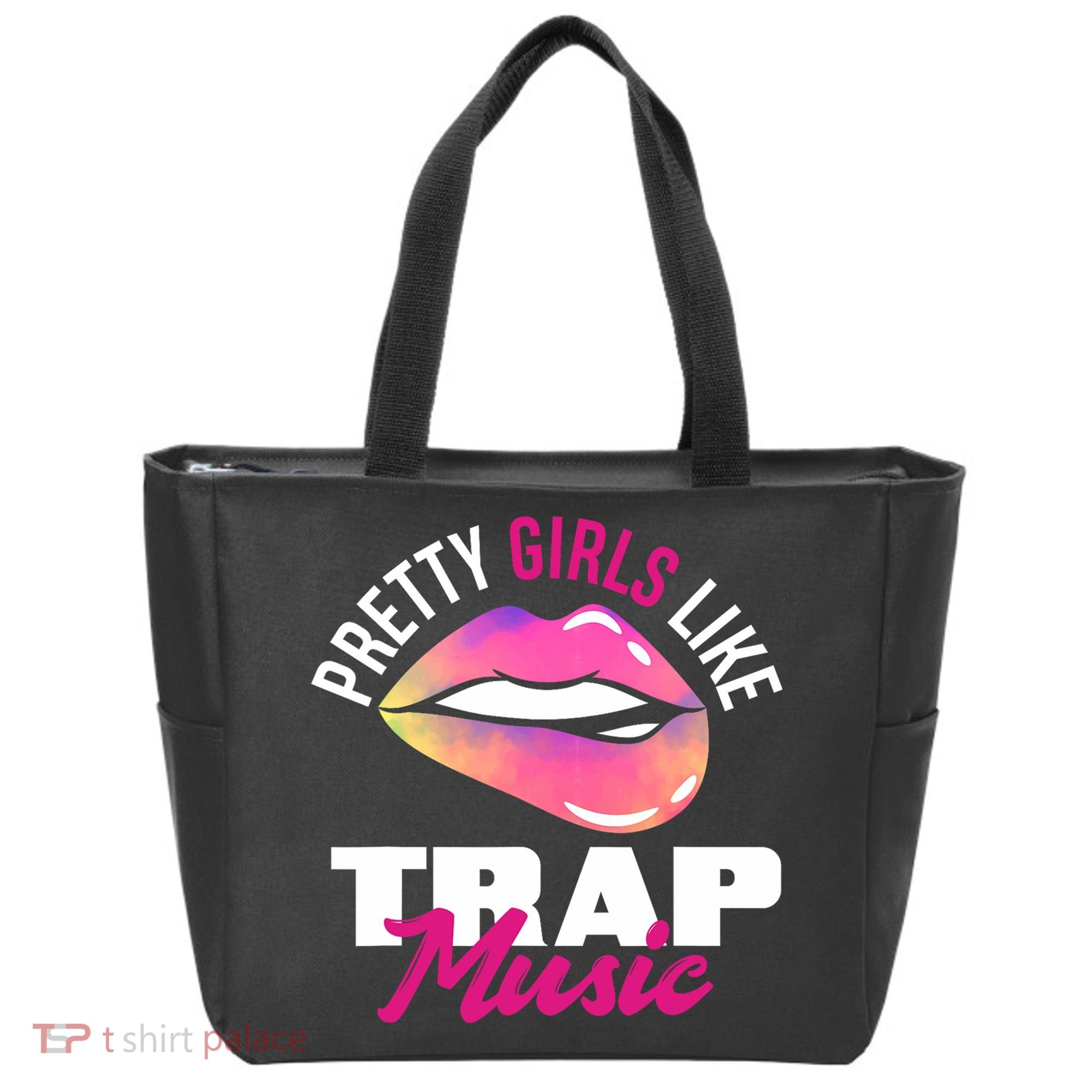 Pretty Like Trap Music Funny Hiphop Tote Bag
