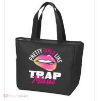 Pretty Like Trap Music Funny Hiphop Tote Bag thumb 3