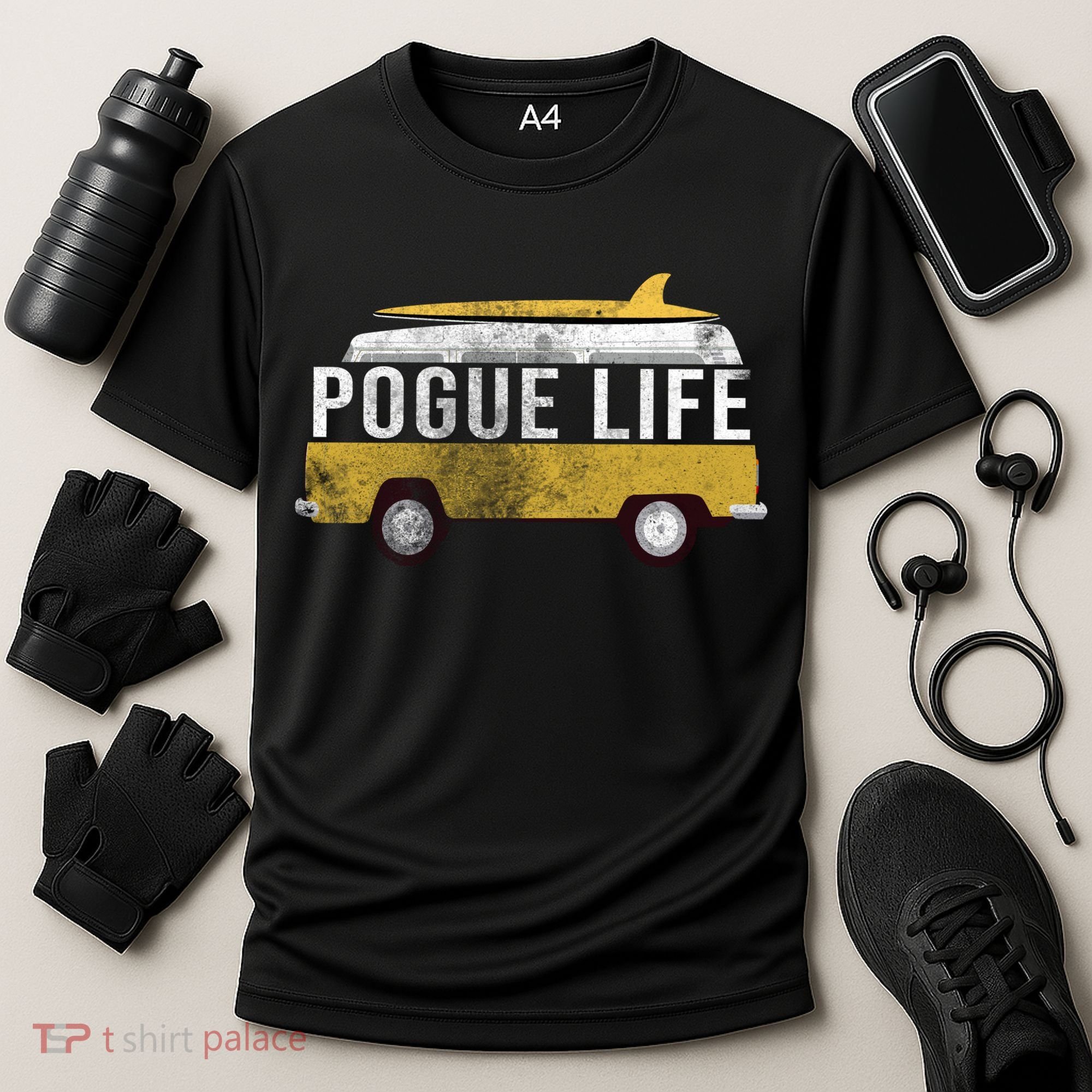 Pogue Life The Bronco Cooling Performance Crew T-Shirt