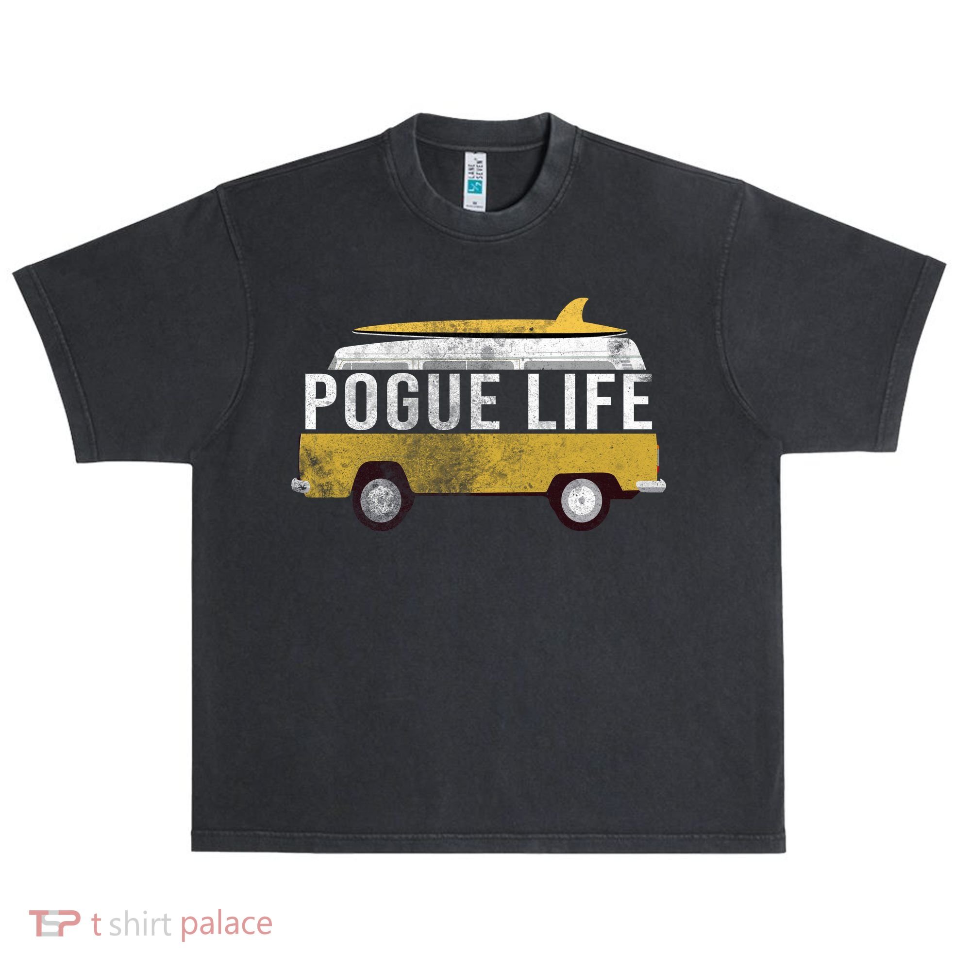Pogue Life The Bronco Urban Oversized Heavyweight T-Shirt