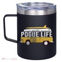 Pogue Life The Bronco 12oz Stainless Steel Coffee Mug thumb 2