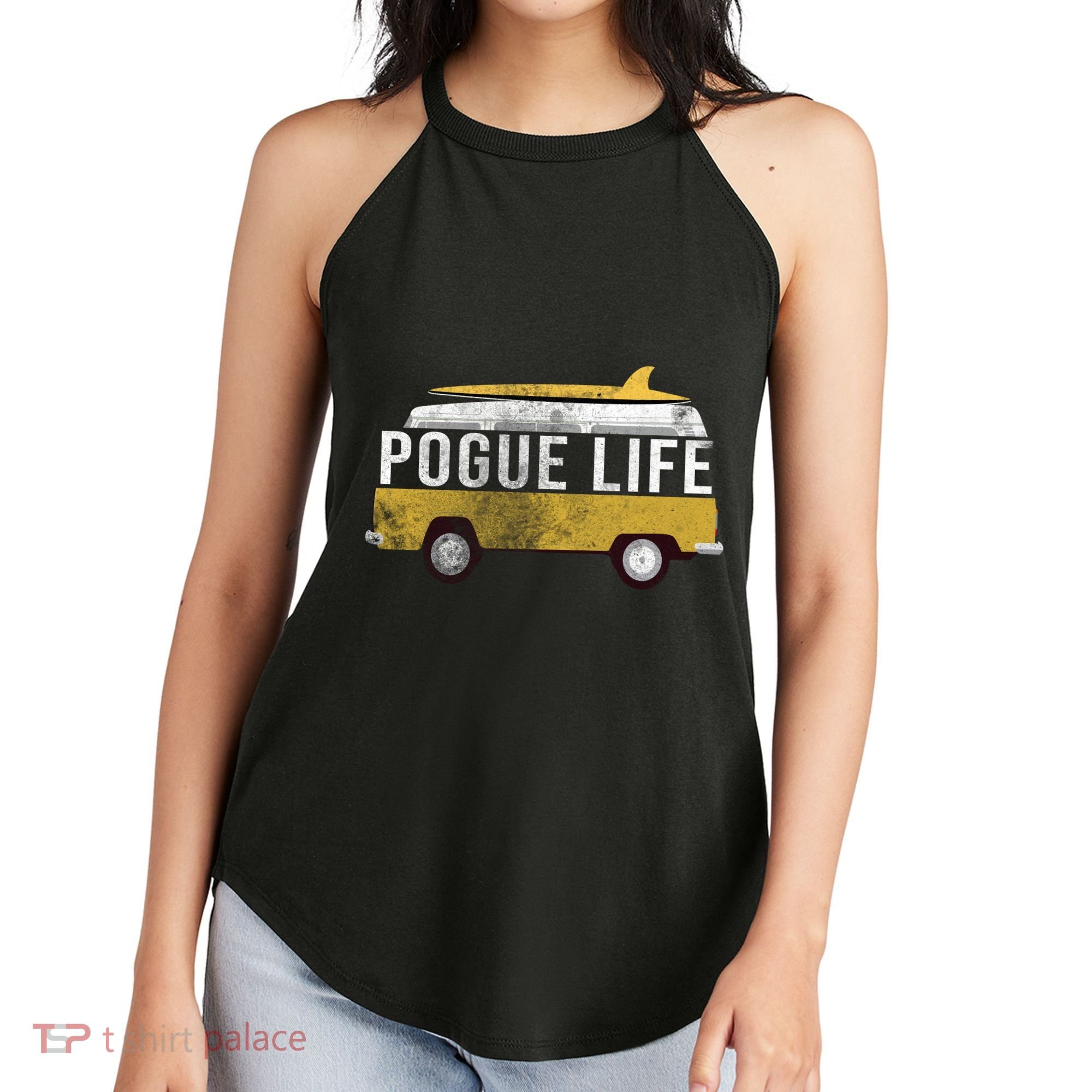 Pogue Life The Bronco Women's Perfect Tri Rocker Tank
