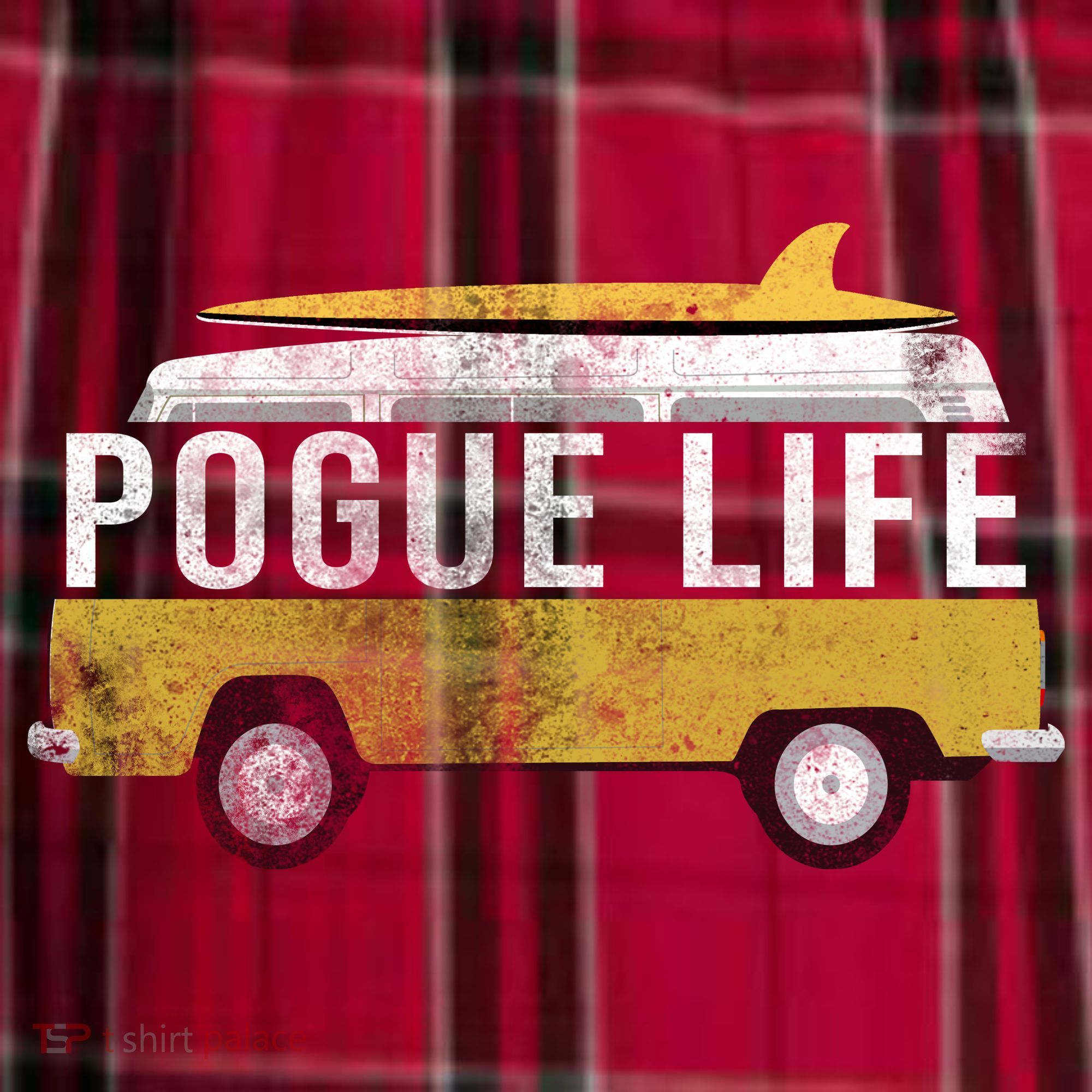 Pogue Life The Bronco Women's Flannel Plaid Pajama Pants