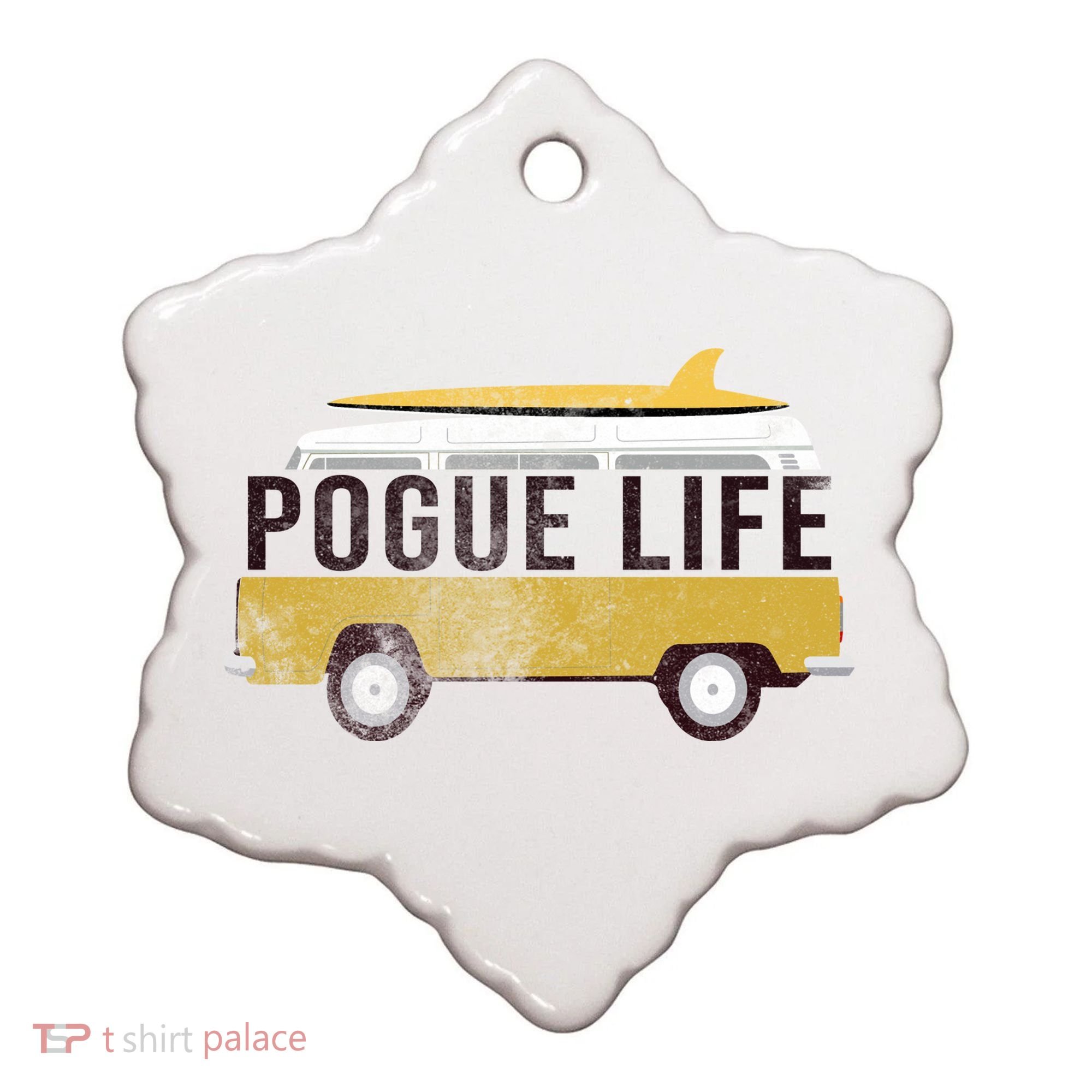 Pogue Life The Bronco Ceramic Ornament