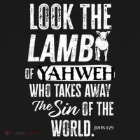 Passover Look the Lamb of Yahweh Yeshua Messianic Hebrew Women's Hoodie thumb 2