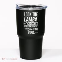 Passover Look the Lamb of Yahweh Yeshua Messianic Hebrew Tumbler thumb 0