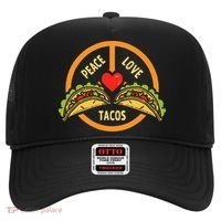 Peace Love Tacos Cinco De Mayo Mexican Fiesta Hat thumb 0