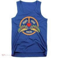 Peace Love Tacos Cinco De Mayo Mexican Fiesta Tank Top thumb 0
