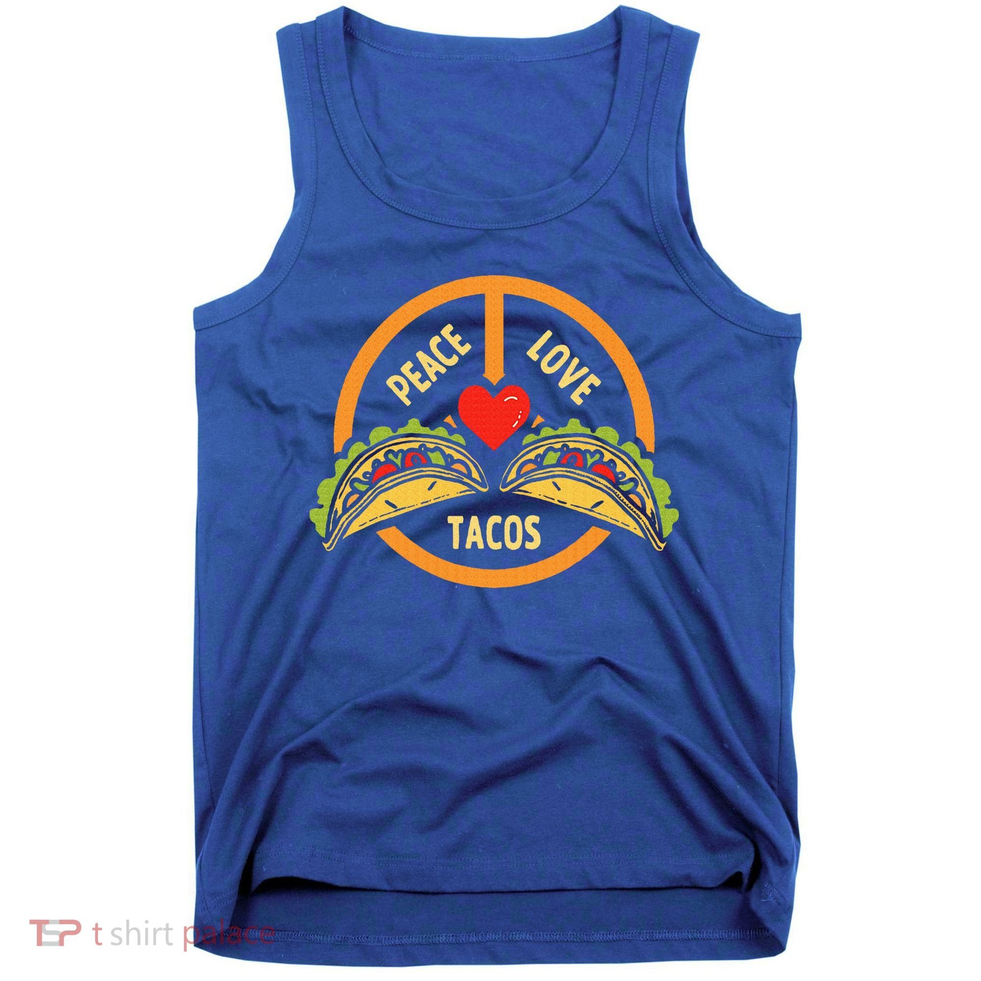 Peace Love Tacos Cinco De Mayo Mexican Fiesta Tank Top