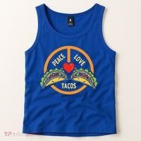 Peace Love Tacos Cinco De Mayo Mexican Fiesta Tank Top thumb 2