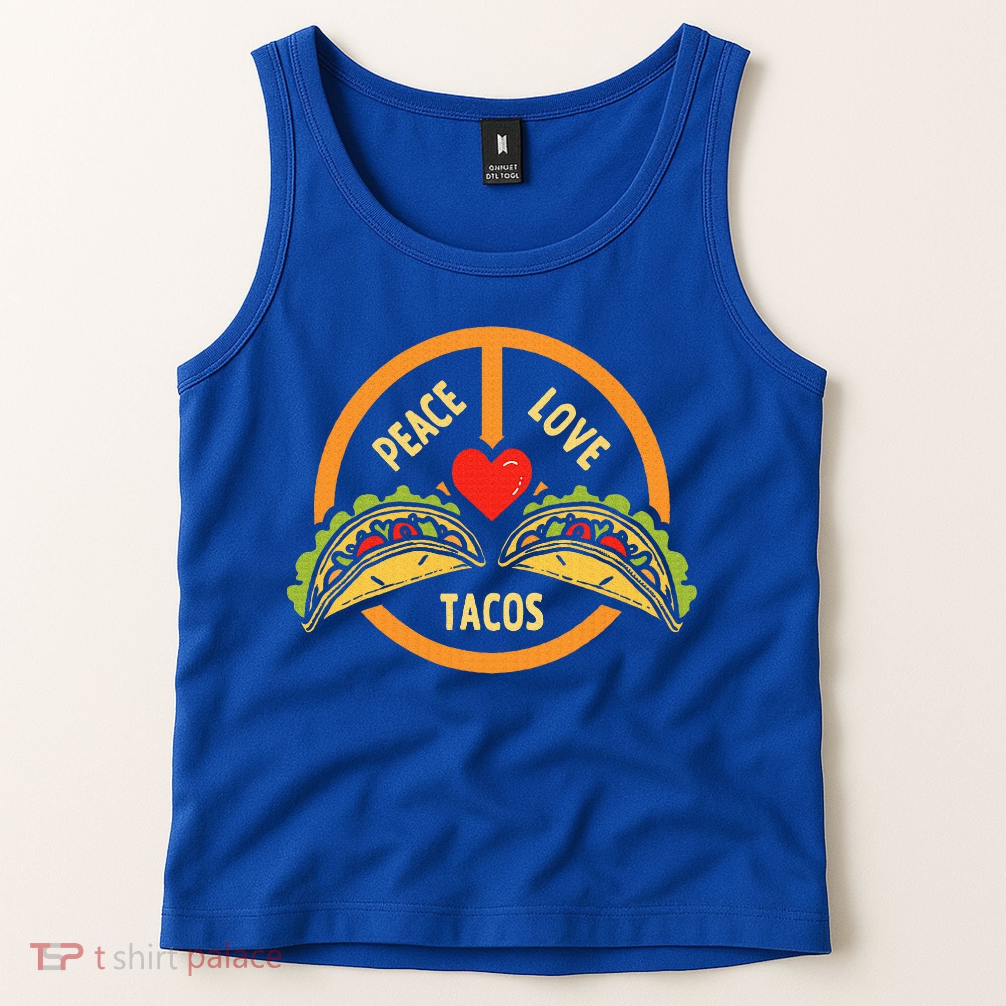 Peace Love Tacos Cinco De Mayo Mexican Fiesta Tank Top