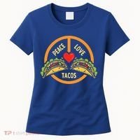 Peace Love Tacos Cinco De Mayo Mexican Fiesta Women's T-Shirt thumb 0