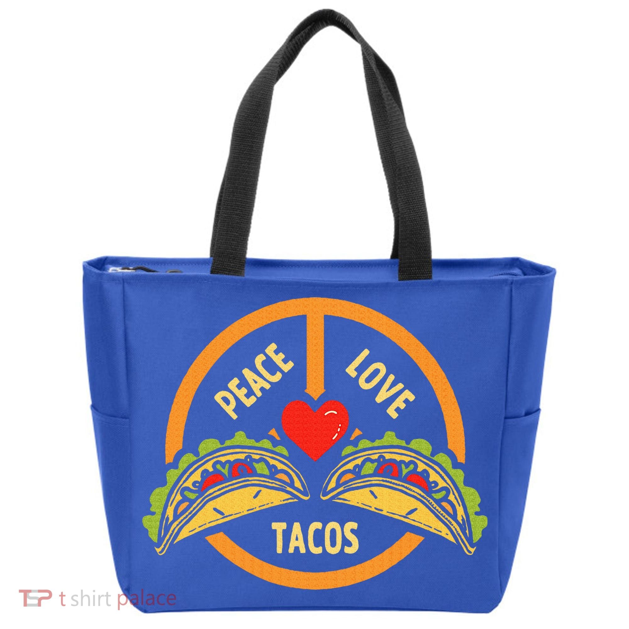 Peace Love Tacos Cinco De Mayo Mexican Fiesta Tote Bag