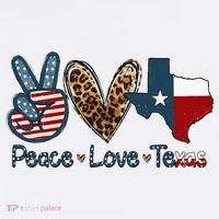 Peace Love Texas TX Texas Flag Funny City Home Roots Women's Hoodie thumb 2