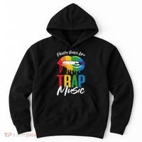 Pretty Like Trap Music Biting Lip Hip Hop Hoodie thumb 0