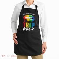 Pretty Like Trap Music Biting Lip Hip Hop Apron thumb 2