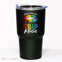 Pretty Like Trap Music Biting Lip Hip Hop Tumbler thumb 0