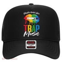 Pretty Like Trap Music Biting Lip Hip Hop Hat thumb 0
